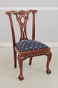 F73744: Pair Of Chippendale Style Mahogany Dining 