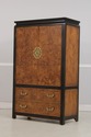 F73745: CENTURY Chinoiserie Style Burlwood Armoire