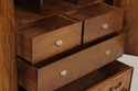F73745: CENTURY Chinoiserie Style Burlwood Armoire