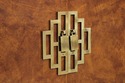 F73745: CENTURY Chinoiserie Style Burlwood Armoire