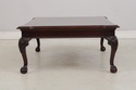 73749: Chippendale Style Clawfoot Flame Mahogany C