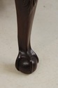73749: Chippendale Style Clawfoot Flame Mahogany C