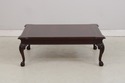 73749: Chippendale Style Clawfoot Flame Mahogany C