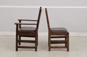 73792: Set of 6 STICKLEY Mission Oak Dining Chairs