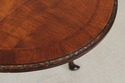 L73796: Vintage Walnut Inlaid Pembroke Drop Leaf T