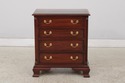 L73800: Pair HENKEL HARRIS no.116 Mahogany Nightst