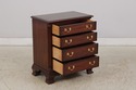 L73800: Pair HENKEL HARRIS no.116 Mahogany Nightst
