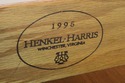 L73800: Pair HENKEL HARRIS no.116 Mahogany Nightst