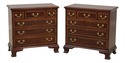 73806: Pair of COUNCILL CRAFTSMEN Mahogany Nightst