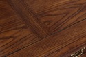 73813: THOMASVILLE Oak Long Dresser w. Trifold Mir