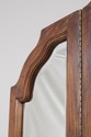 73813: THOMASVILLE Oak Long Dresser w. Trifold Mir