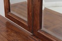 73813: THOMASVILLE Oak Long Dresser w. Trifold Mir