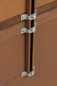 73813: THOMASVILLE Oak Long Dresser w. Trifold Mir