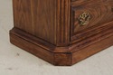 73813: THOMASVILLE Oak Long Dresser w. Trifold Mir