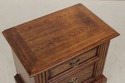 73815: Pair Of THOMASVILLE Oak 2 Drawer Nightstand