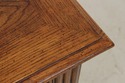73815: Pair Of THOMASVILLE Oak 2 Drawer Nightstand