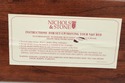73820: NICHOLS & STONE By STICKLEY Cherry Queen Si
