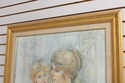 F73833: &lsquo;Beatrice & Baby&rsquo; Lithograph Art - Num