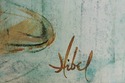 F73833: &lsquo;Beatrice & Baby&rsquo; Lithograph Art - Num