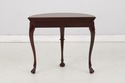L73835: BAKER Carved Mahogany Paw Foot Console Tab