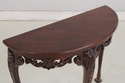 L73835: BAKER Carved Mahogany Paw Foot Console Tab
