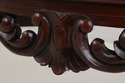 L73835: BAKER Carved Mahogany Paw Foot Console Tab