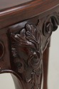 L73835: BAKER Carved Mahogany Paw Foot Console Tab
