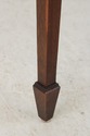 L73838: HEKMAN Mahogany Inlaid Demilune Table