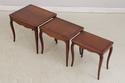 L73844: HENREDON Cherry French Style Nesting Table