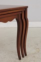 L73844: HENREDON Cherry French Style Nesting Table