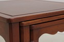 L73844: HENREDON Cherry French Style Nesting Table