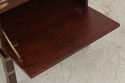 F73847: Vintage Asian Inspired Brass Inlaid Box On