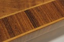 L73849: THEODORE ALEXANDER Inlaid Demilune Table (