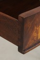 L73849: THEODORE ALEXANDER Inlaid Demilune Table (