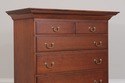 73850: Bench Made Cherry 8 Drawer Highboy