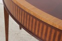 73856: ETHAN ALLEN Inlaid Mahogany Console Hall Ta