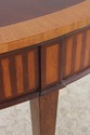 73856: ETHAN ALLEN Inlaid Mahogany Console Hall Ta