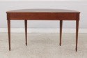 73856: ETHAN ALLEN Inlaid Mahogany Console Hall Ta