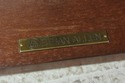 73856: ETHAN ALLEN Inlaid Mahogany Console Hall Ta
