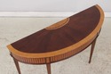 73856: ETHAN ALLEN Inlaid Mahogany Console Hall Ta