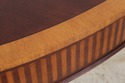 73856: ETHAN ALLEN Inlaid Mahogany Console Hall Ta