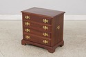 L73858: HENKEL HARRIS Cherry 4 Drawer Chairside Ch