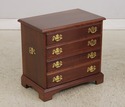 L73858: HENKEL HARRIS Cherry 4 Drawer Chairside Ch