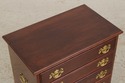 L73858: HENKEL HARRIS Cherry 4 Drawer Chairside Ch