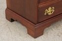 L73858: HENKEL HARRIS Cherry 4 Drawer Chairside Ch