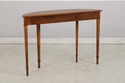 73861: THEODORE ALEXANDER Inlaid Demilune Table (2