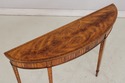73861: THEODORE ALEXANDER Inlaid Demilune Table (2
