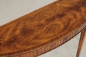 73861: THEODORE ALEXANDER Inlaid Demilune Table (2
