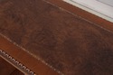73879: FRANCESCO MOLON Leather Top Office Writing 