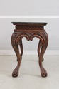 73881: Georgian Style Mahogany Marble Top Console 